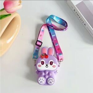 NWT-PURPLE BUNNY CROSSBODY